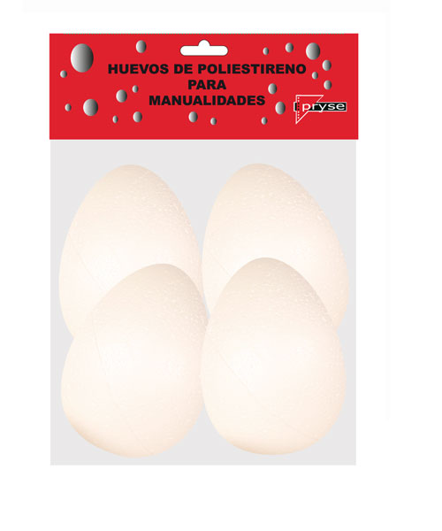 Bolsa 4 huevos poliestireno 60 mm ø