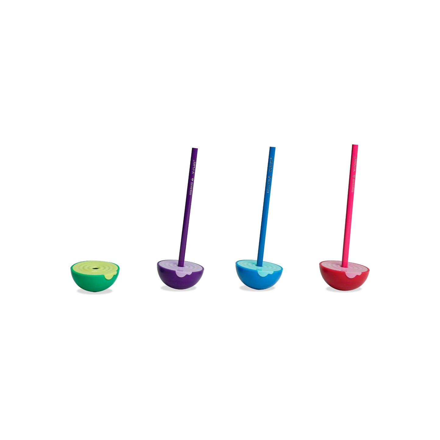 Pencil sharpener with tumbler reservoir