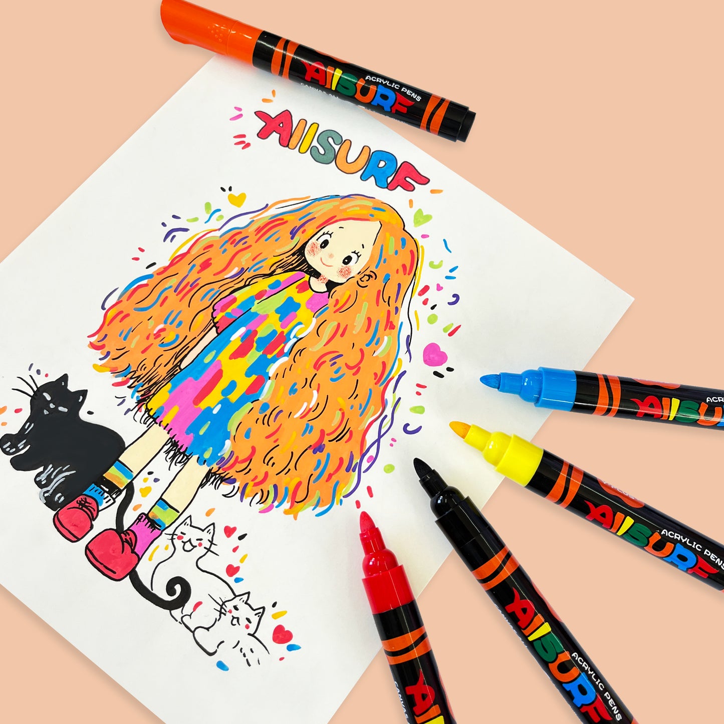 Allsurf Acrylic Paint Markers