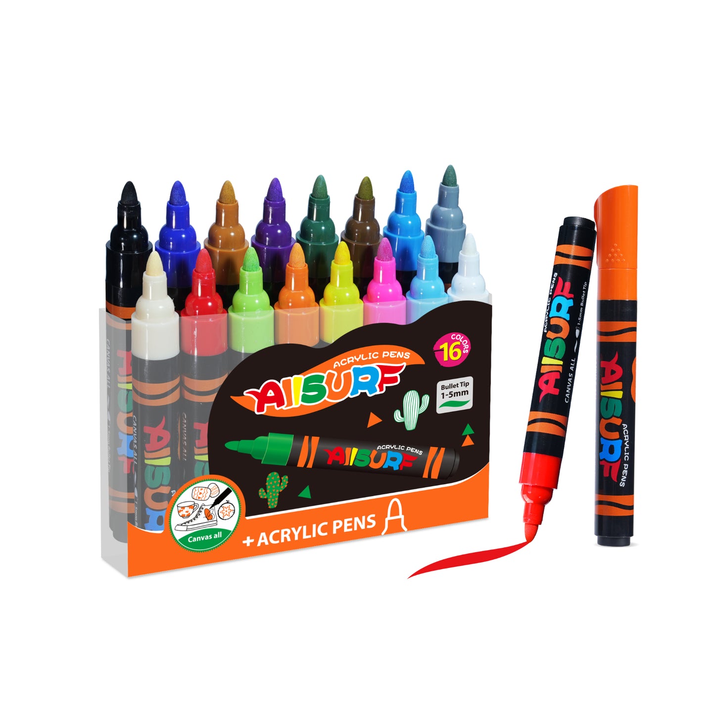 Allsurf Acrylic Paint Markers