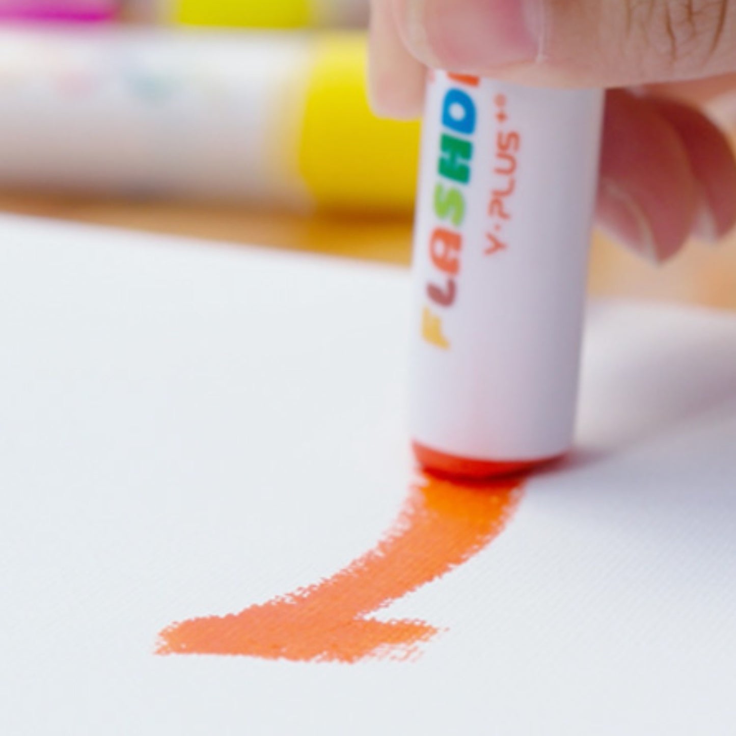 Flashdry gel crayons for kids