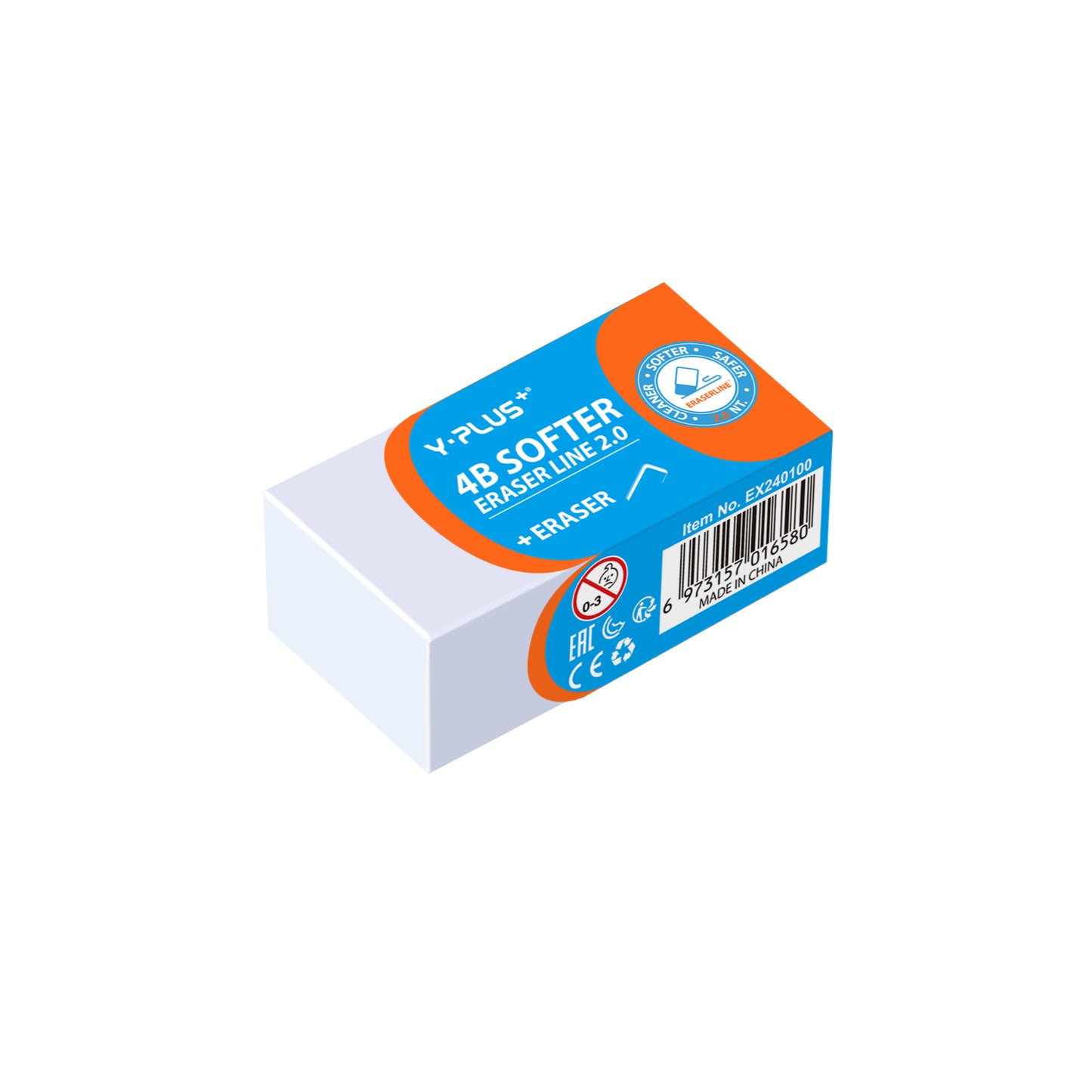 4B softer eraser