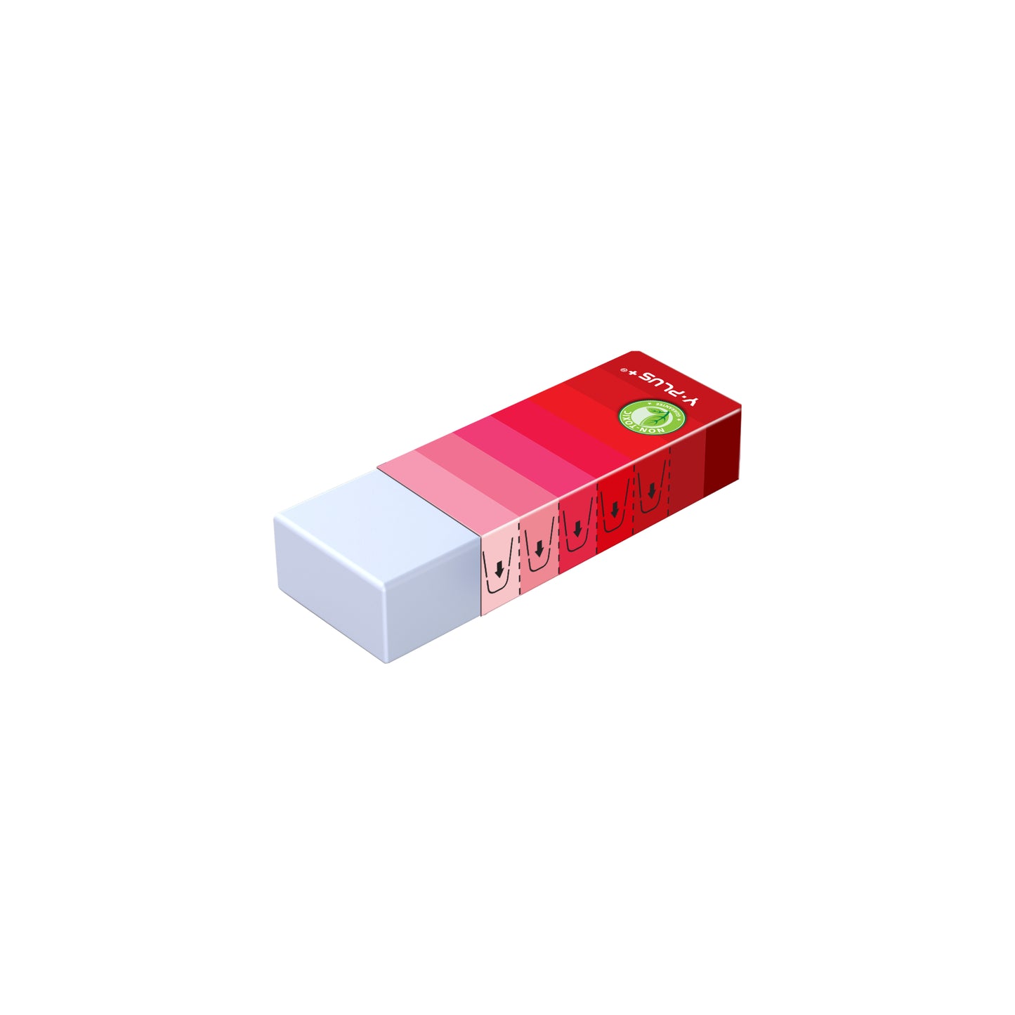 Pack of two Neon erasers