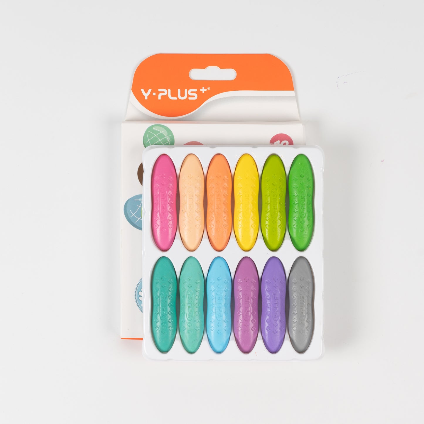 Peanut pastel crayons for kids