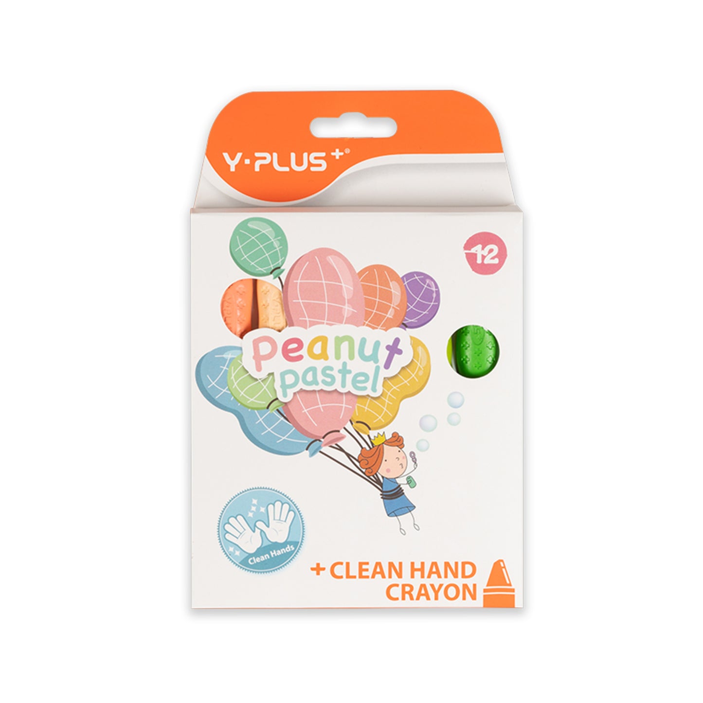 Peanut pastel crayons for kids