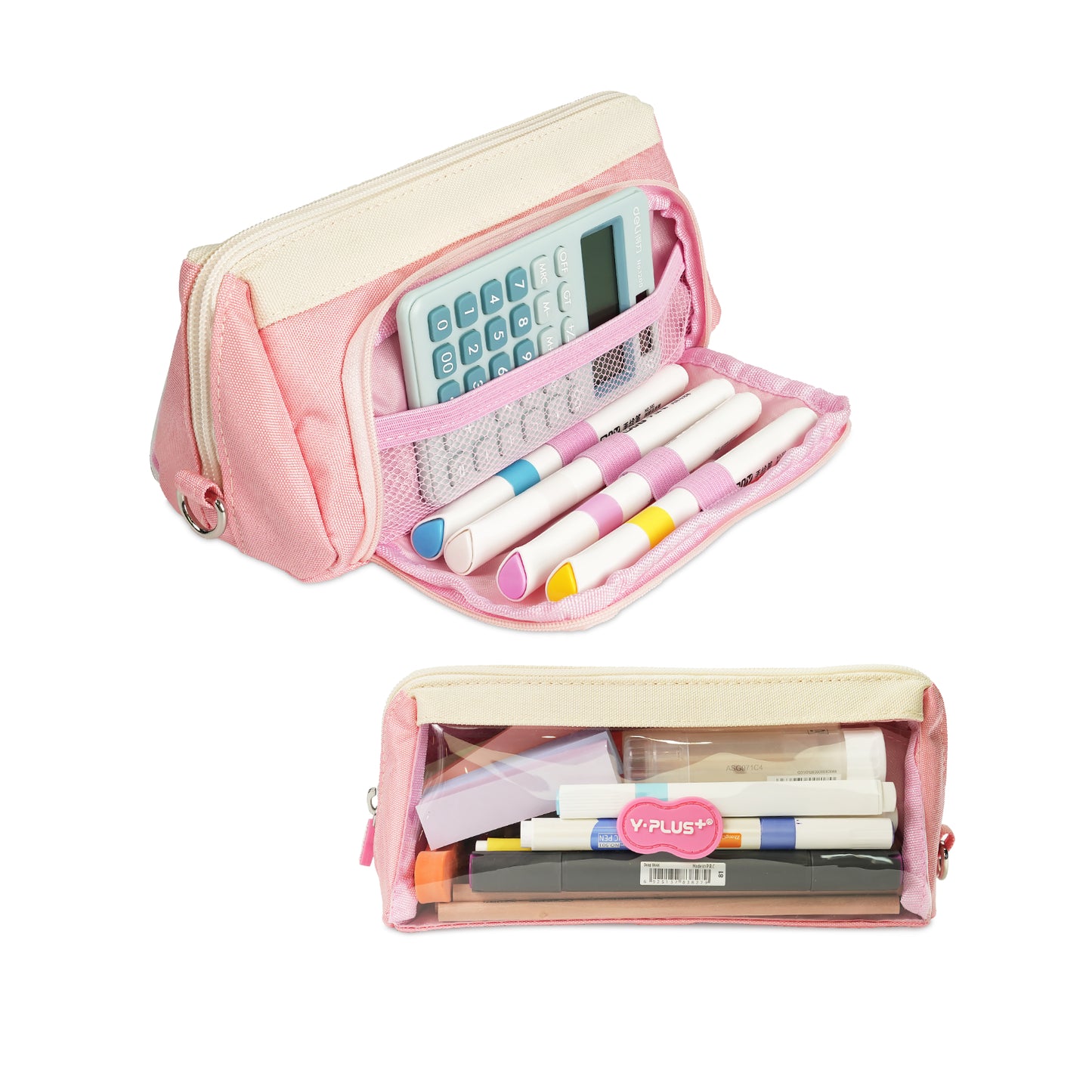 High capacity pencil case