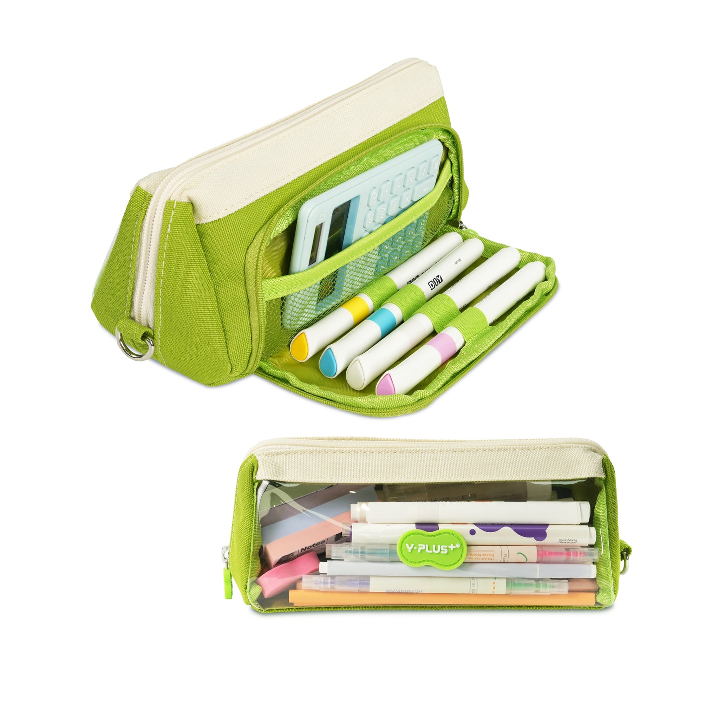 High capacity pencil case